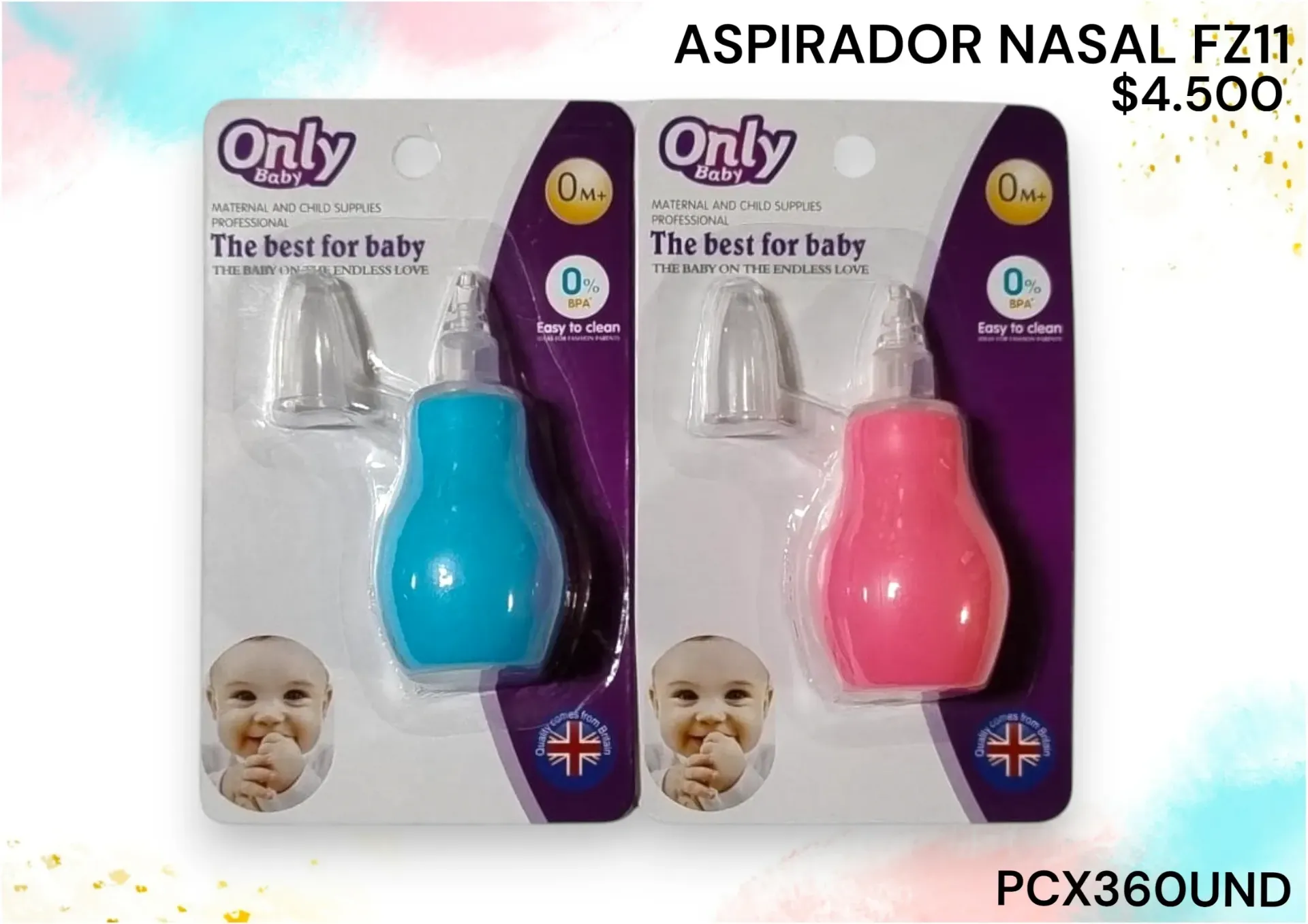 Aspirador Nasal Fz11*360Und