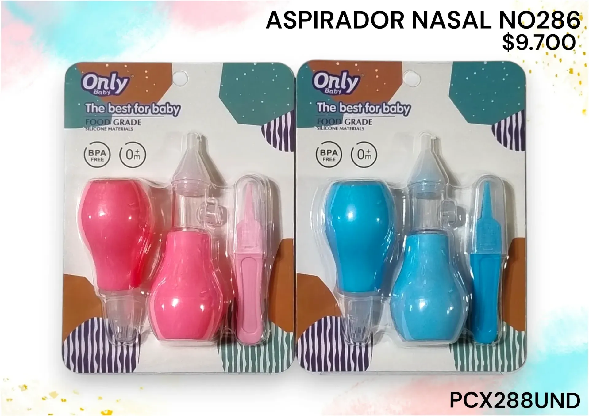 Aspirador Nasal No286*288Und