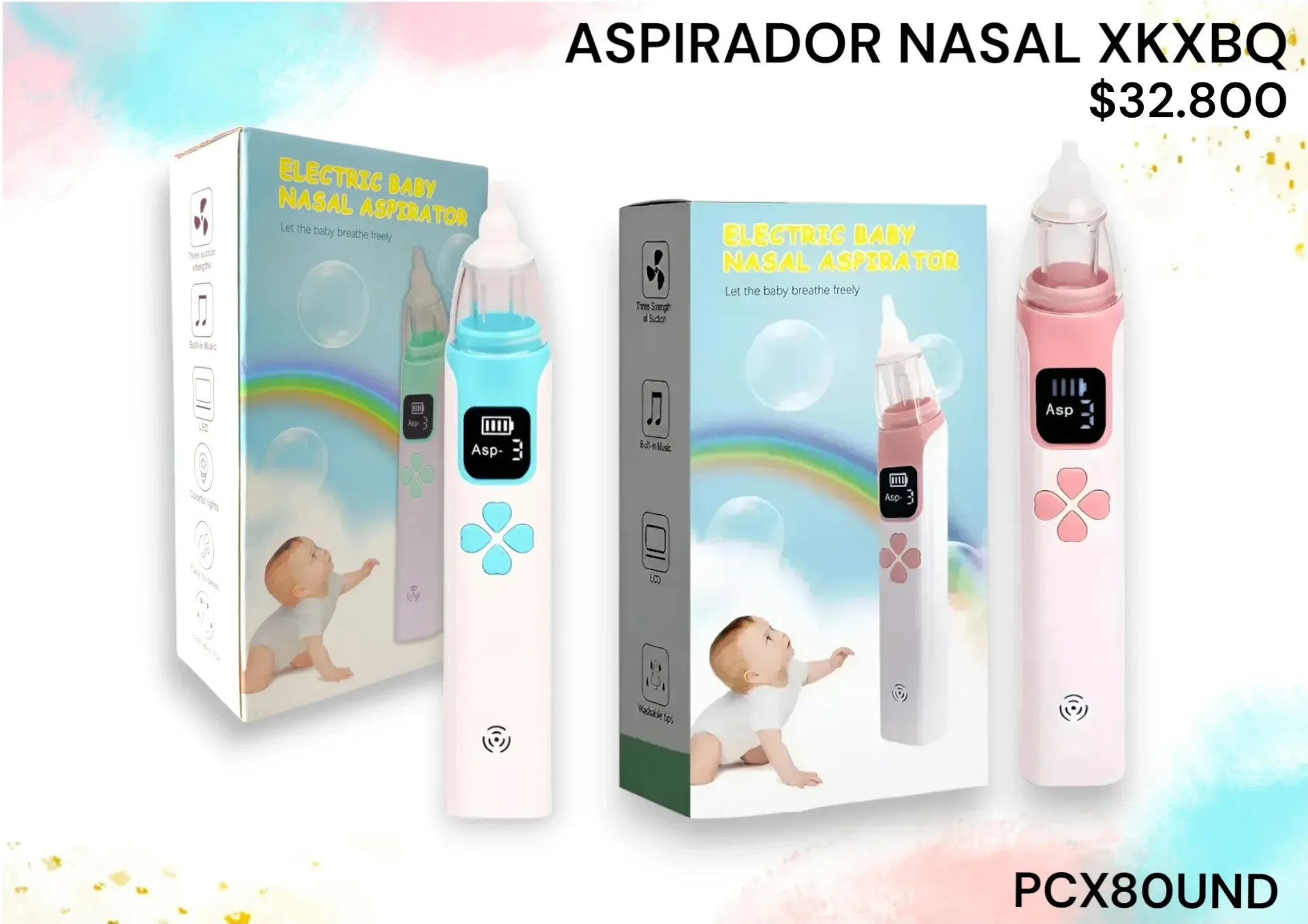 Aspirador Nasal Xkxbq Pcx80Und