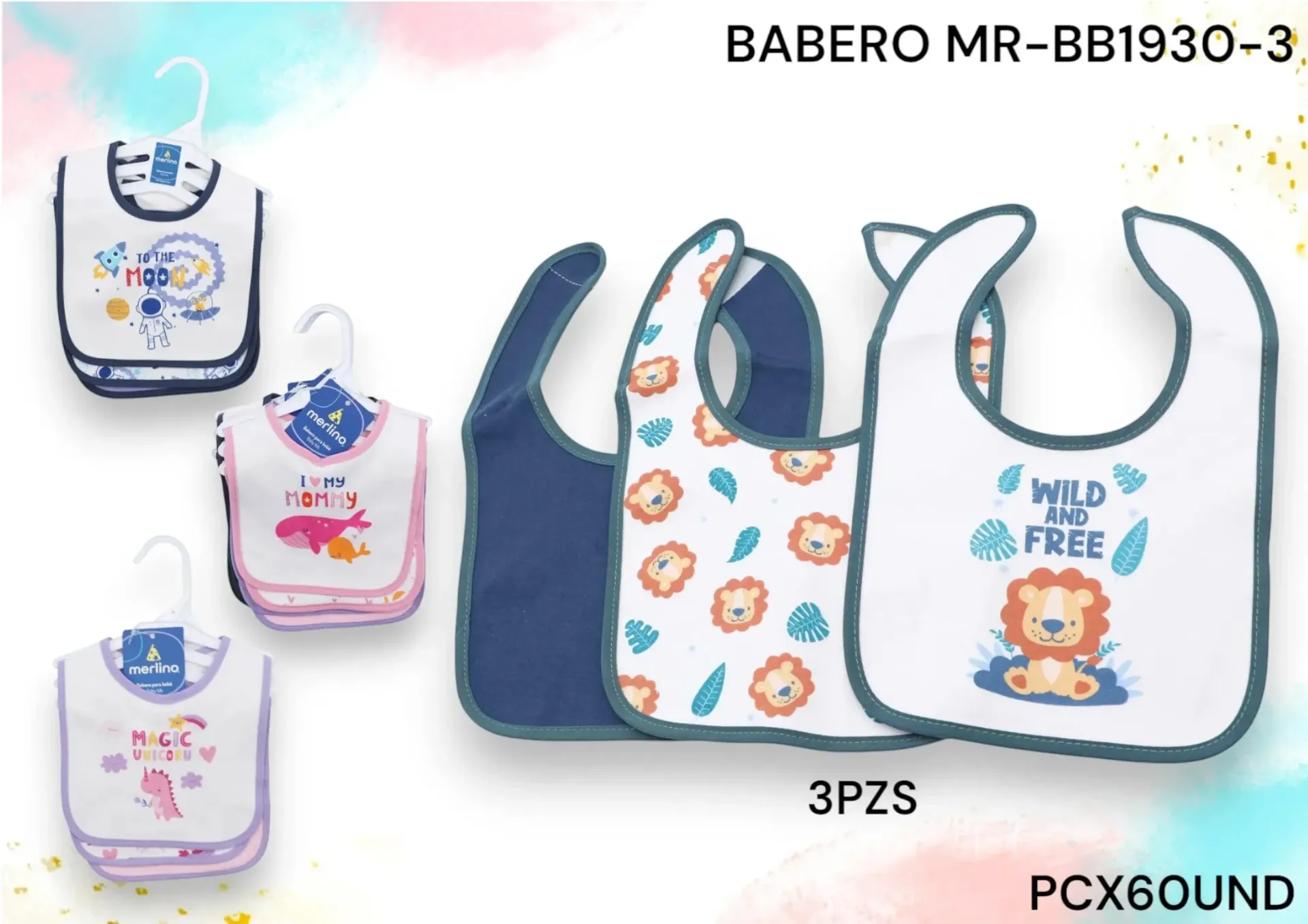 Babero Mrbb1930-3 *60Und