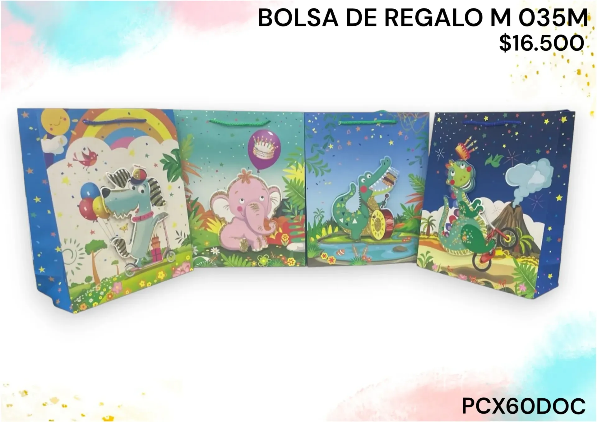 Bolsa De Regalo Pequena M 3D 035 *60Und