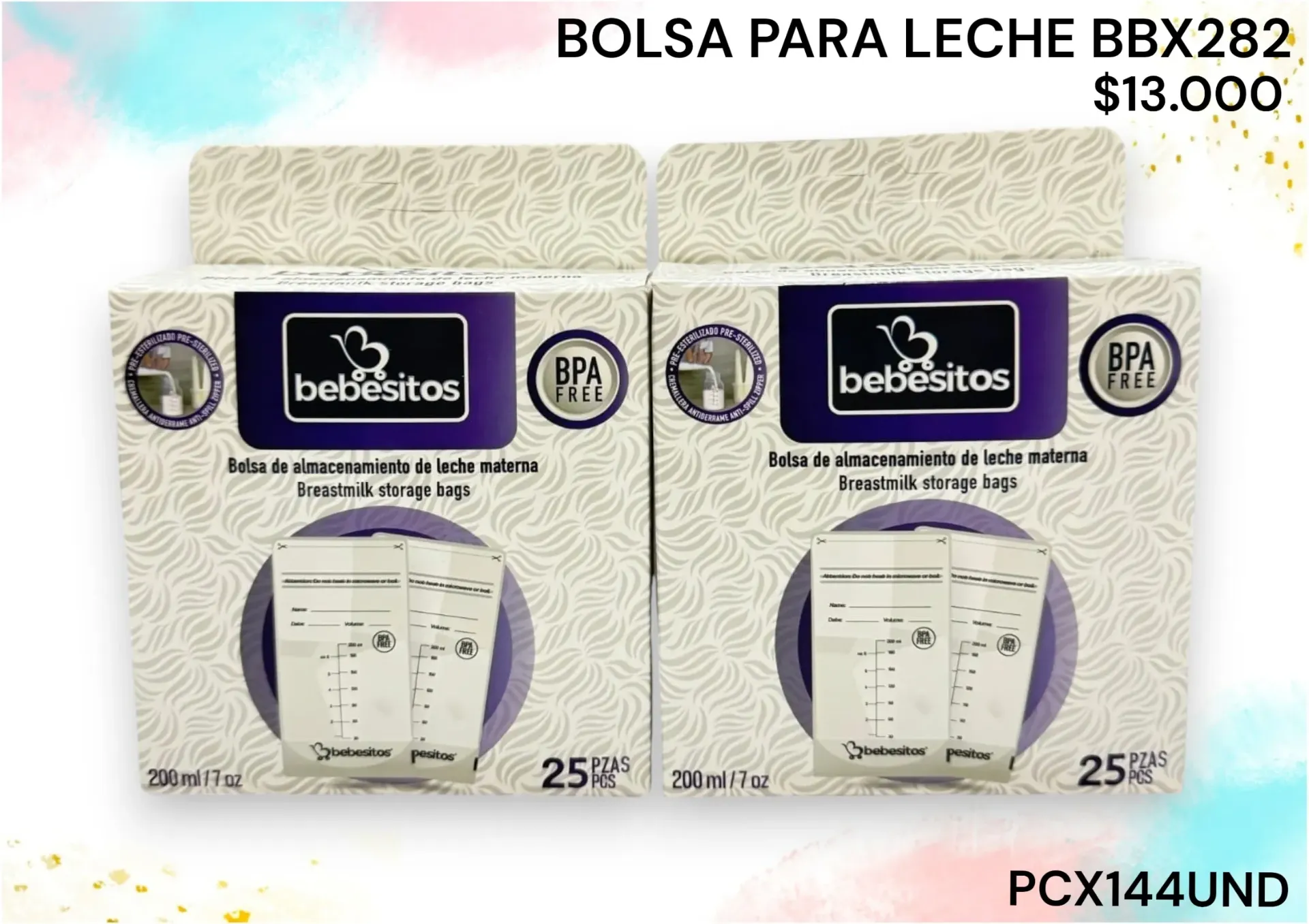 Bolsa Para Leche Bbx282 *144Und
