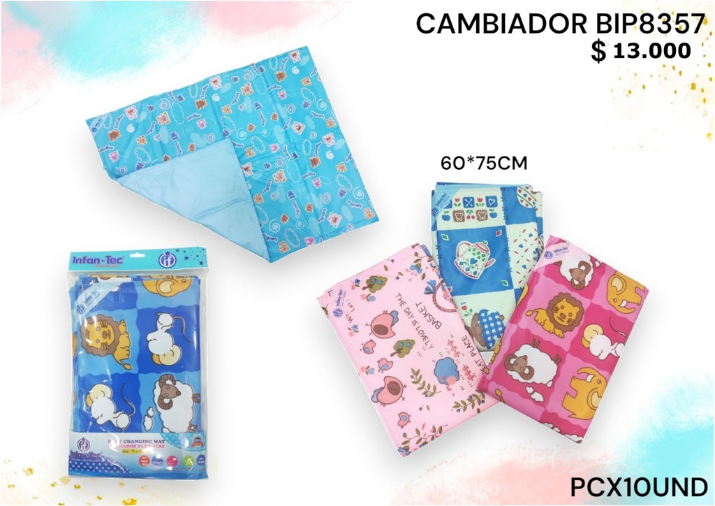 Cambiador Bip8357 *120Und