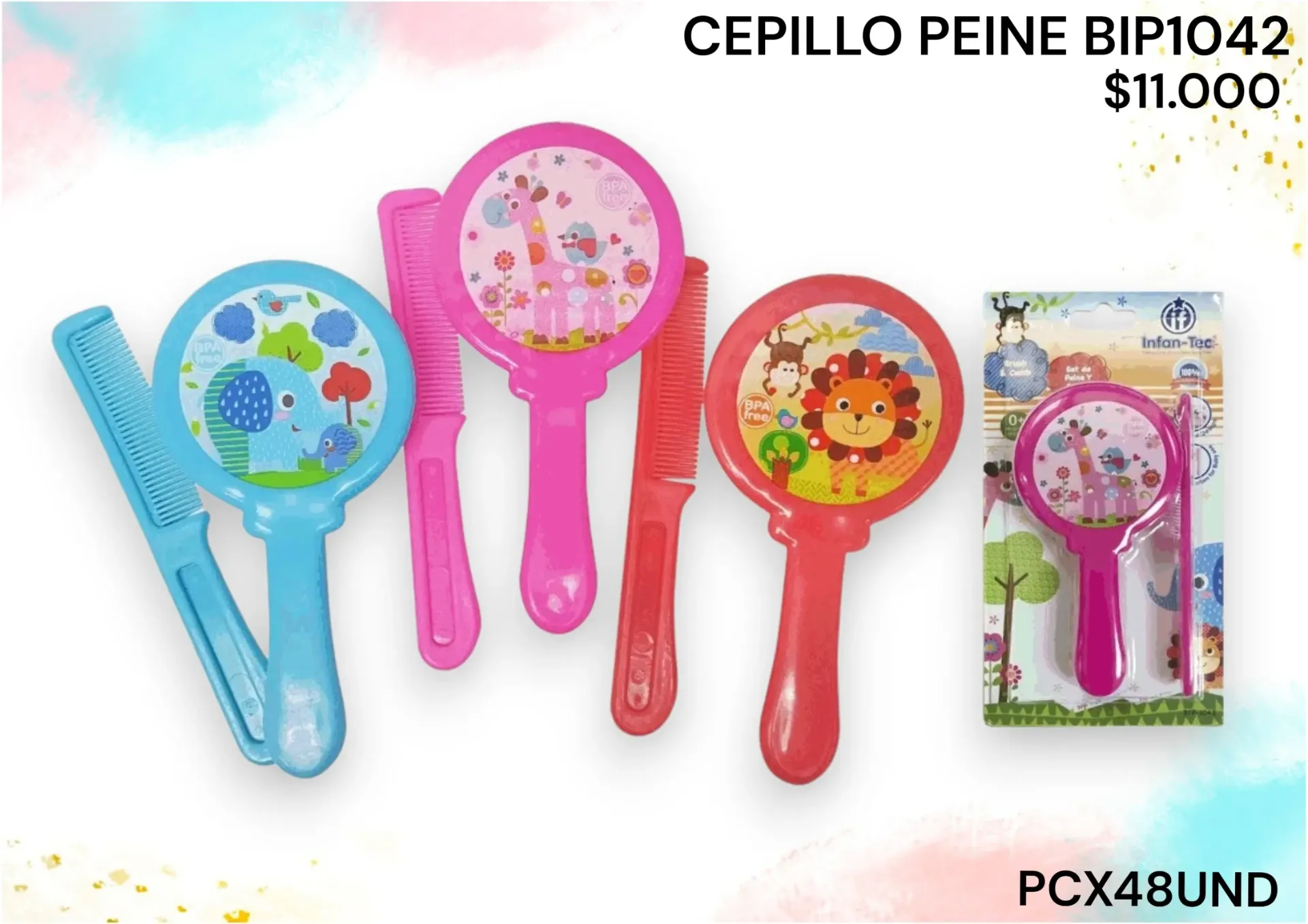 Cepillo Peine Bip1042 *48Und