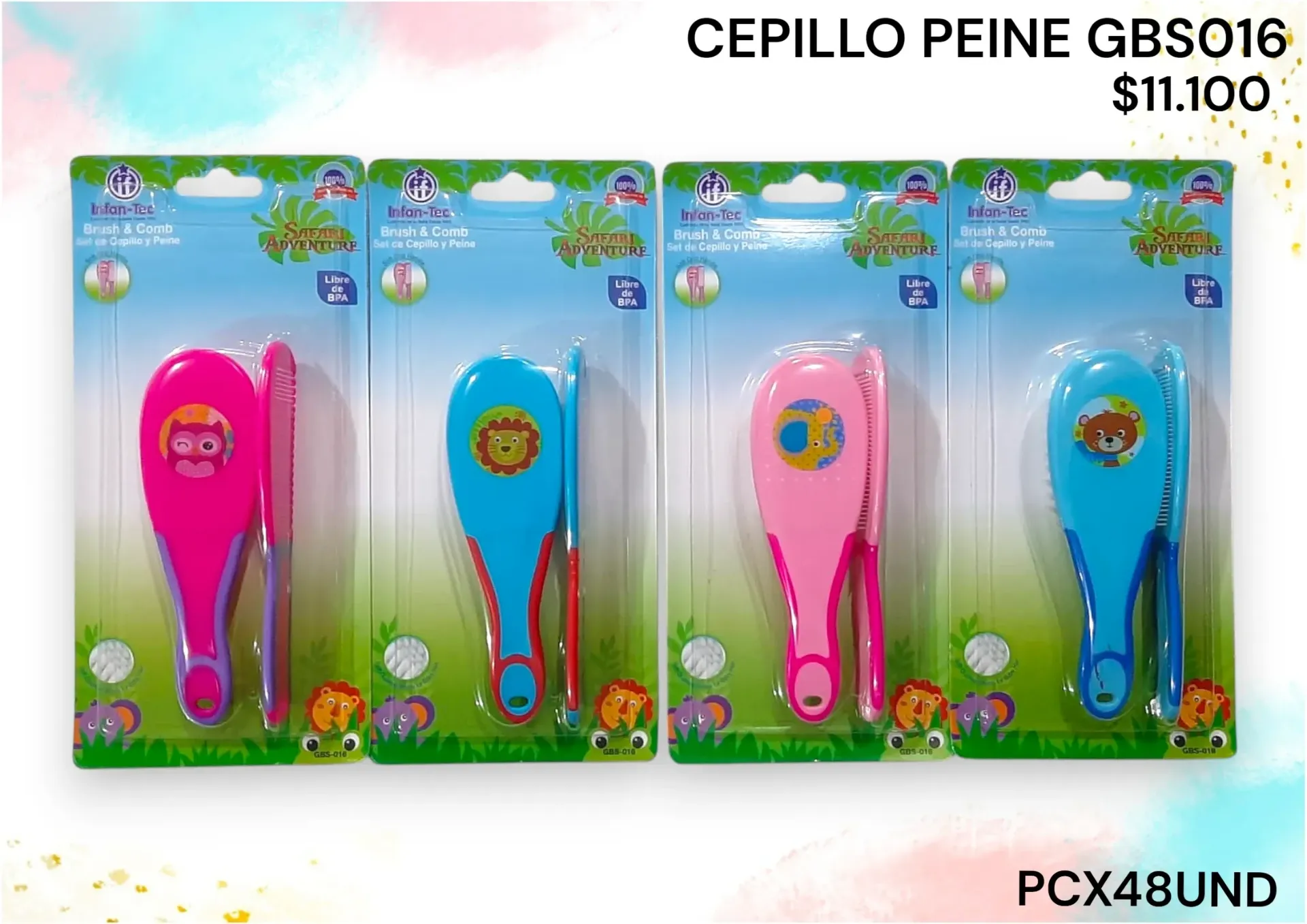 Cepillo Peine Gbs016