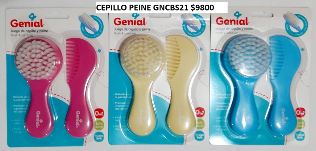 Cepillo Peine Gncbs21 *80Und