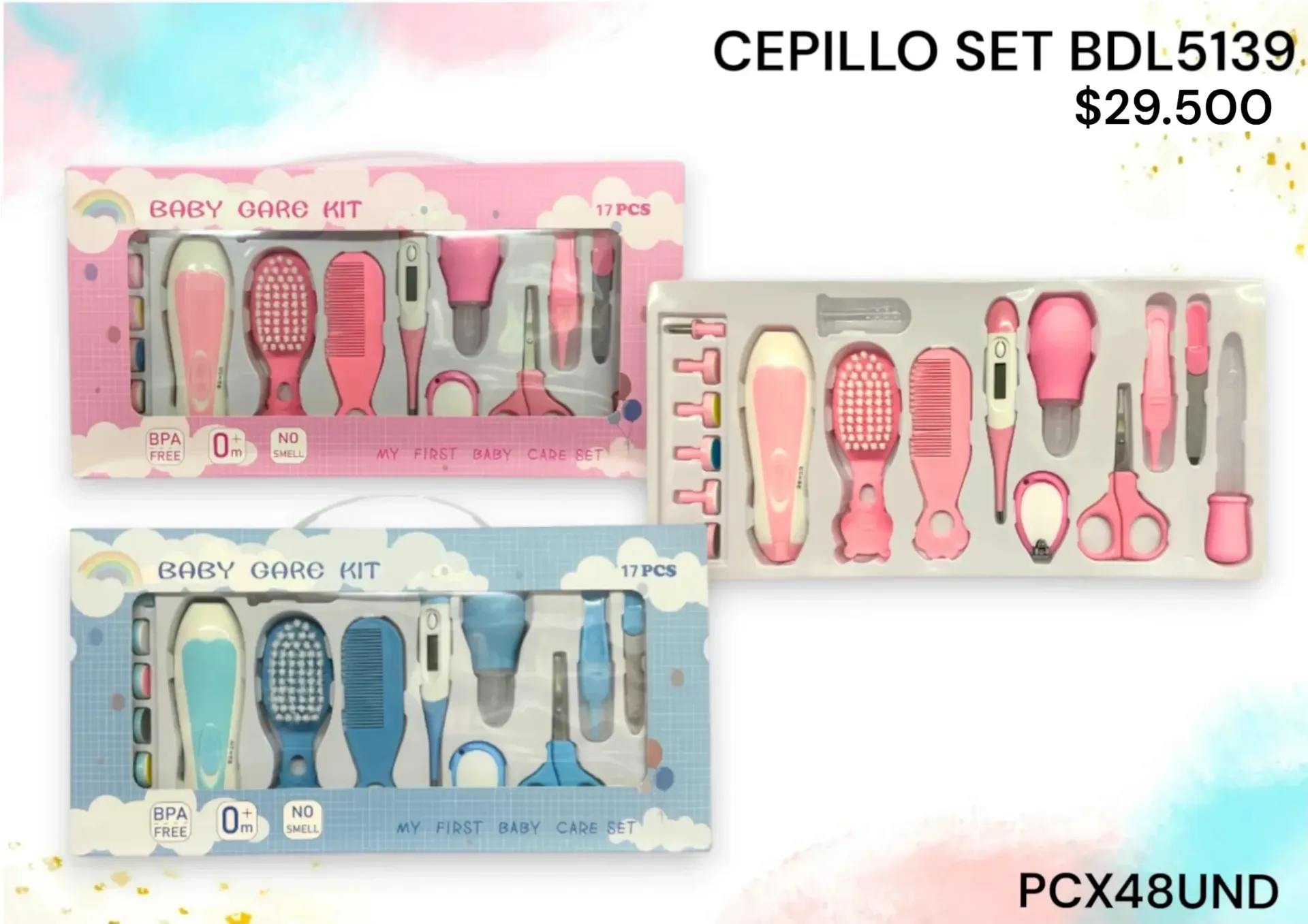 Cepillo Set Bdl5139/Hlt-804 Pcx48Und