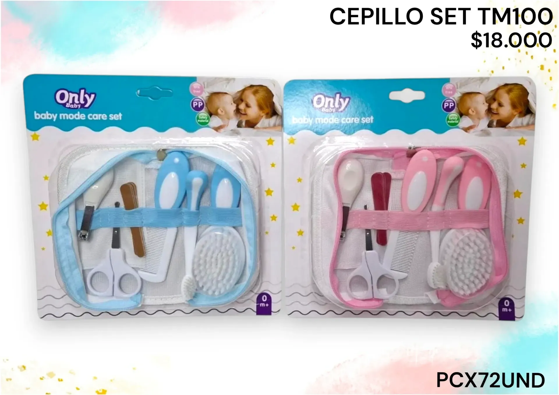 Cepillo Set Tm100*72Und