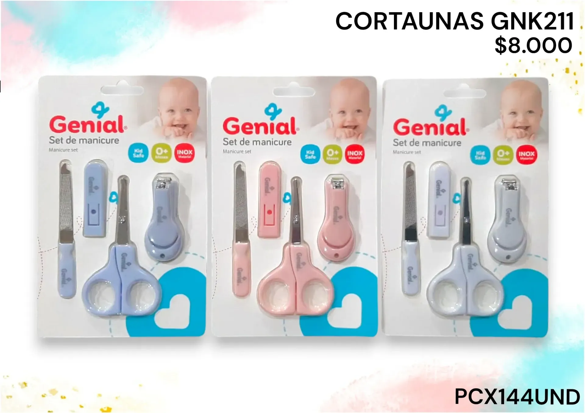 Cortauñas Gnk211*144Und