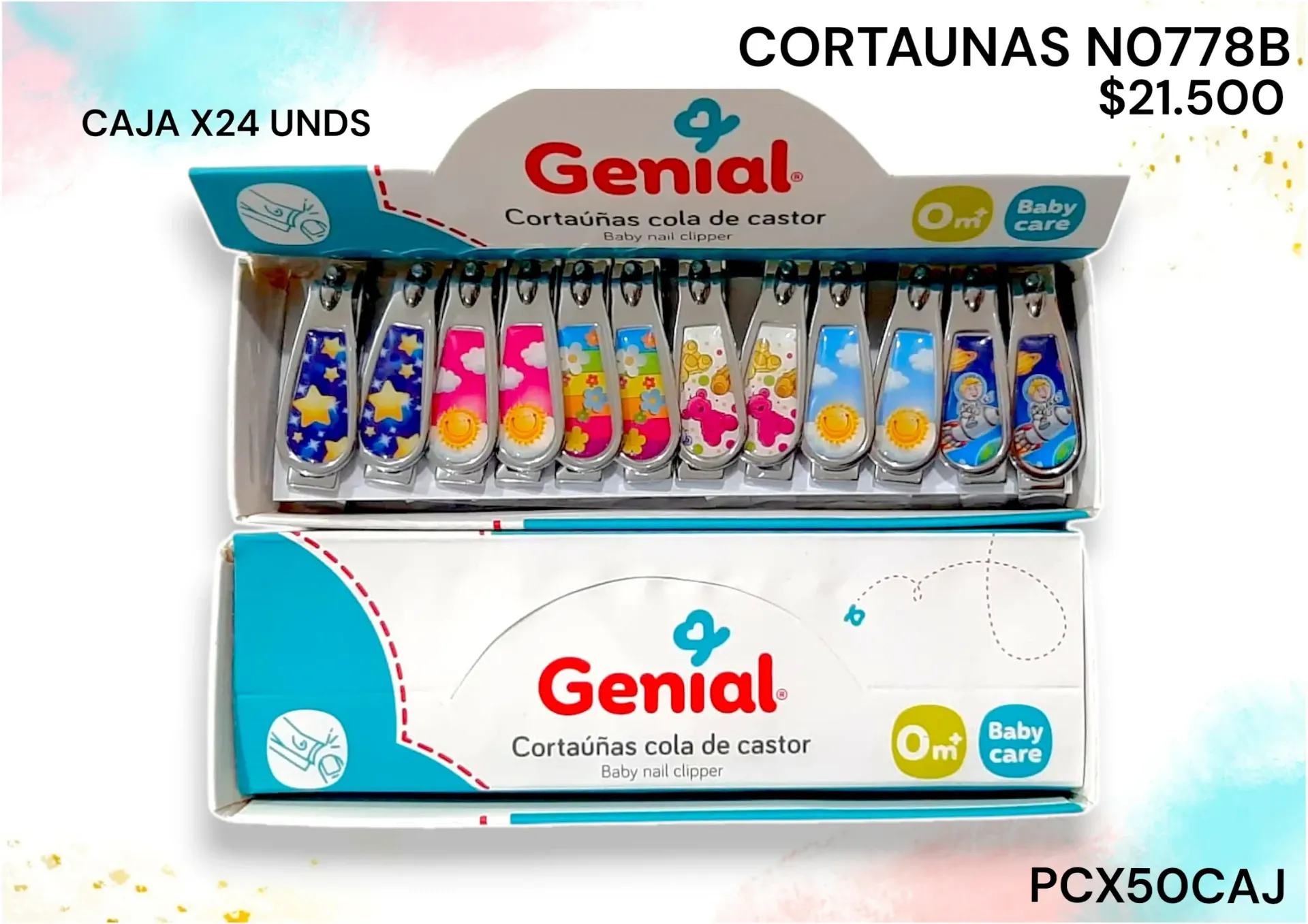 Cortauñas N0778B *50Cjas