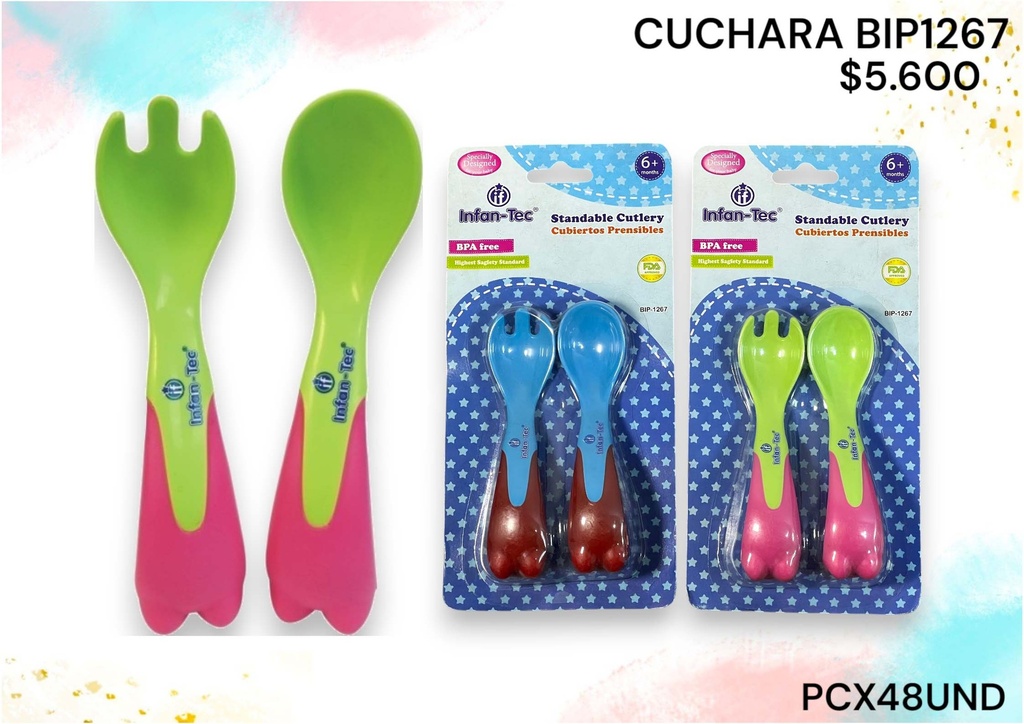 Cuchara Bip1267 *48Und
