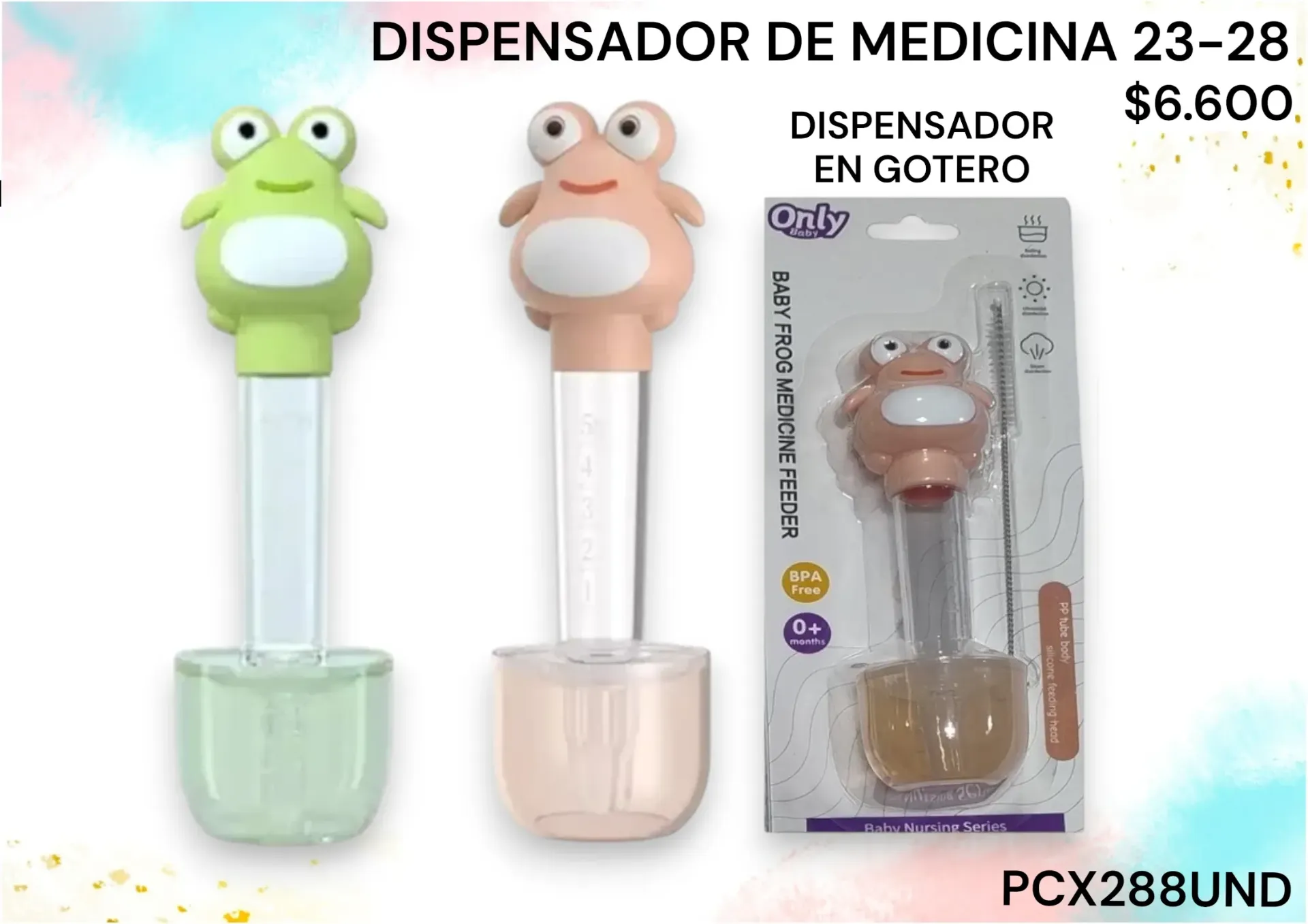 Dispensador De Medicina 23-28 *288Und