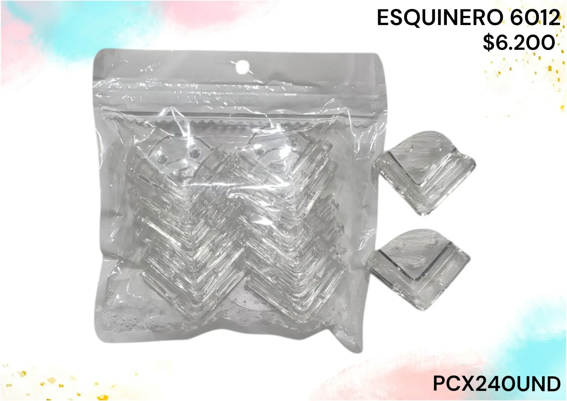 Esquinero Corazon 6079 *240Und