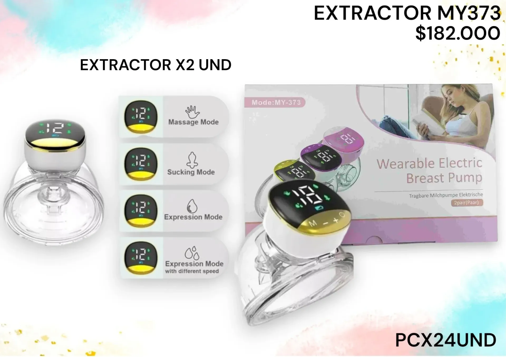 Extractor My373 X2 Pcx24Und