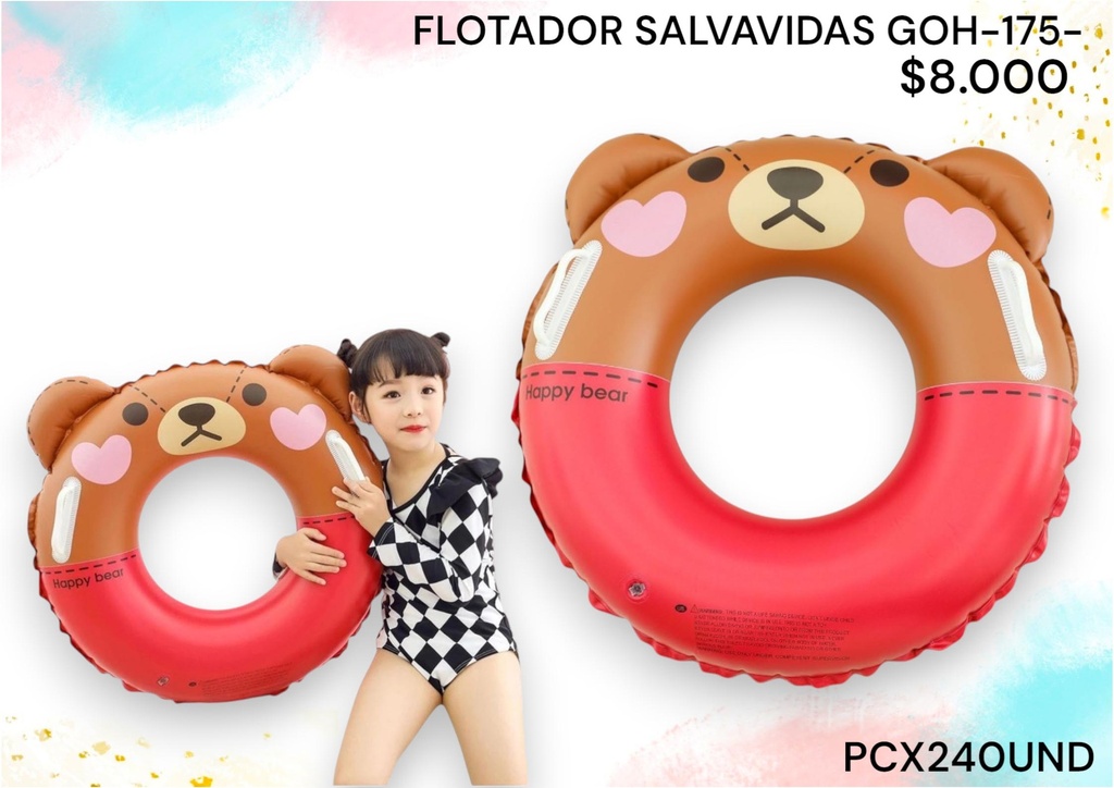 Flotador Goh175-3 *240Und