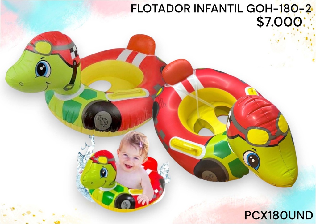 Flotador Goh180-2 *180Und