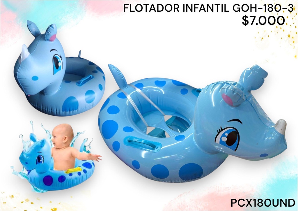Flotador Goh180-3 *180Und