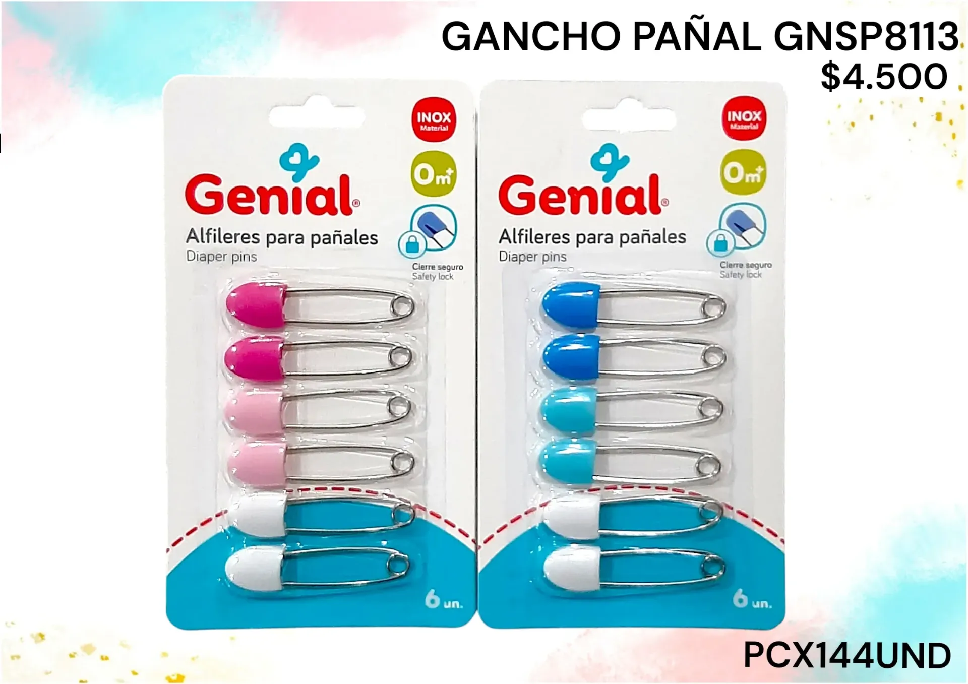 Gancho Pañal Gnsp8113*144Und