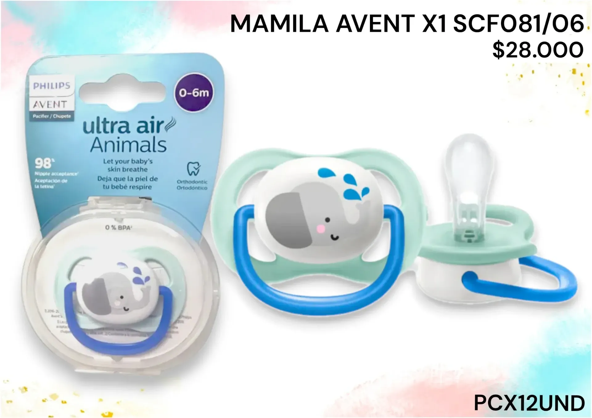 Mamila Avent X1 Scf081/06 *12Und