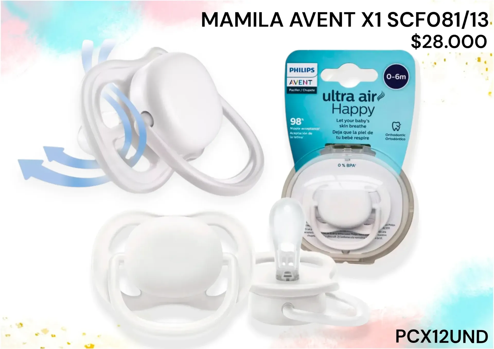 Mamila Avent X1 Scf081/13 *12Und