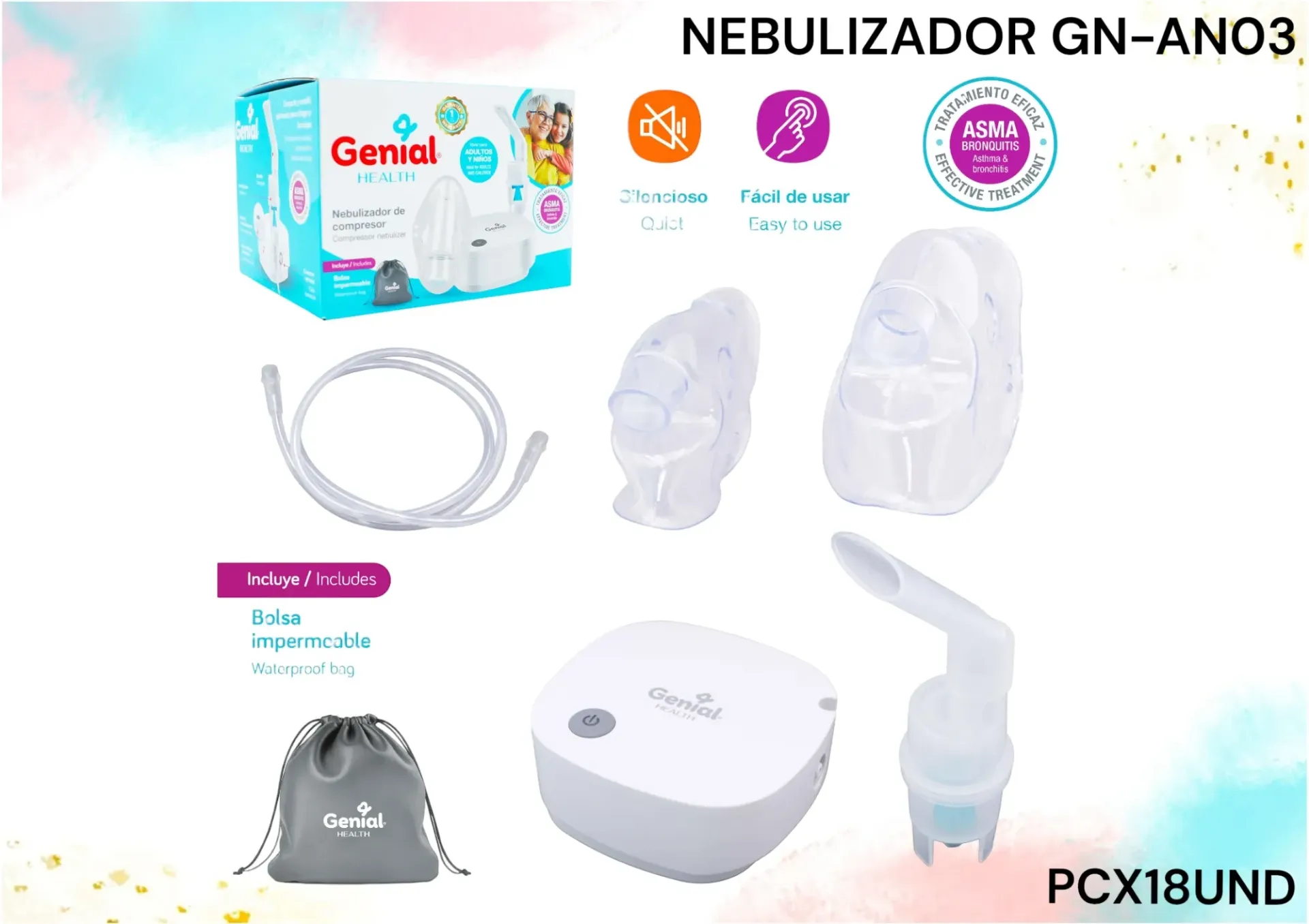 Nebulizador Gnan03 Pcx18Set