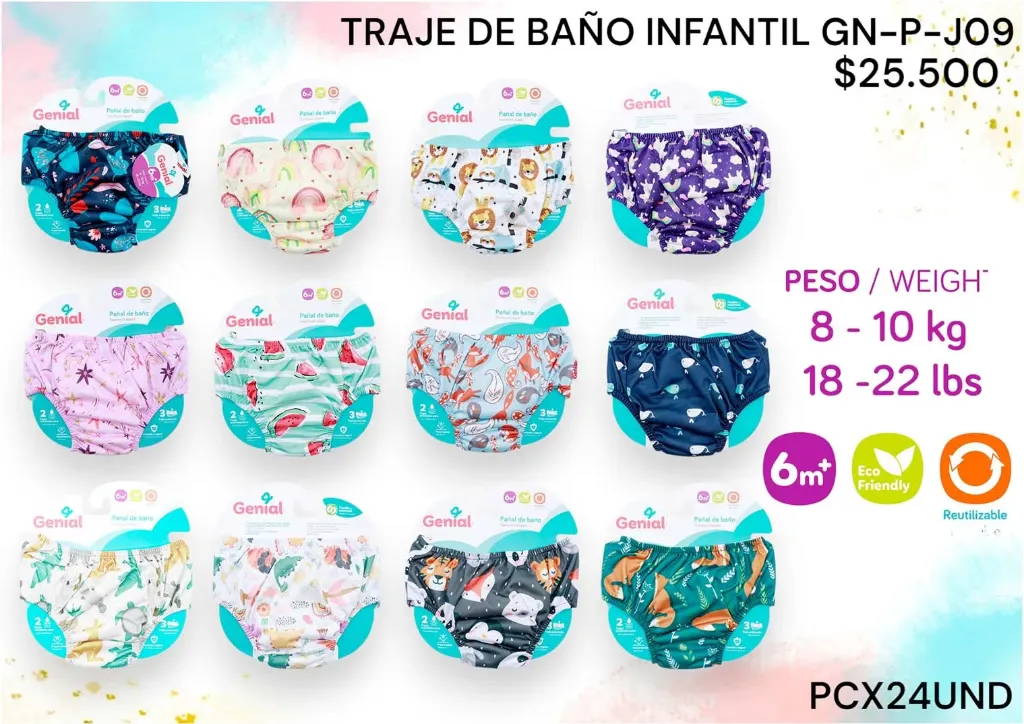 Pañal Piscina Gnpj09*24Und