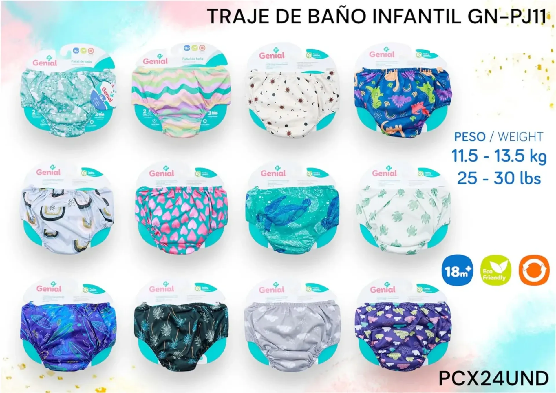 Pañal Piscina Gnpj11 *24Und