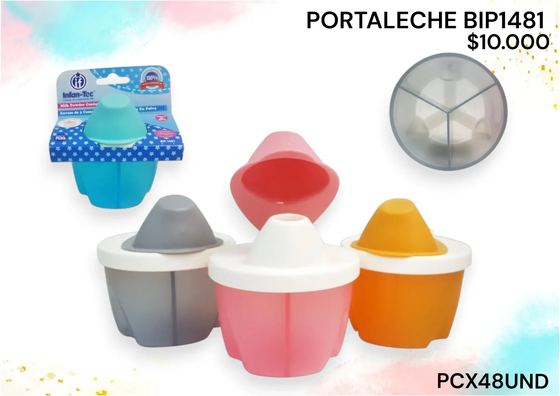 Portaleche Bip1481 *48Und