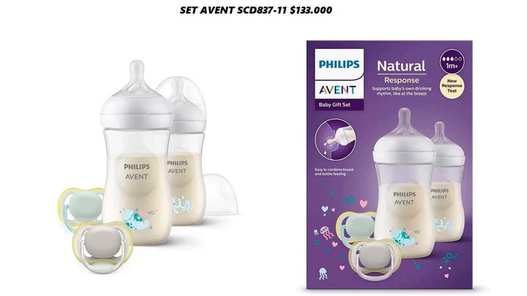 Set Avent Natural Scd837-11 Decorado