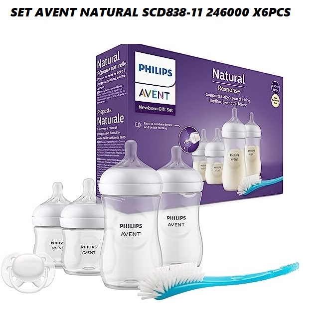 Set Avent Natural Scd838-11 *5Unds