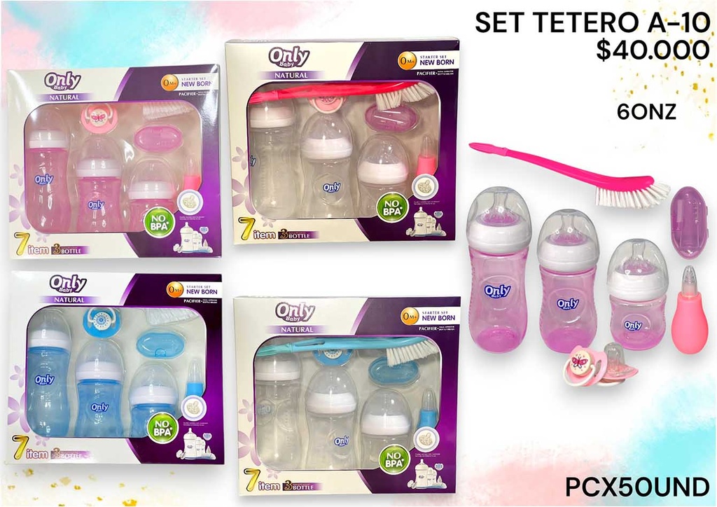 Set Teteros A10 *50Und