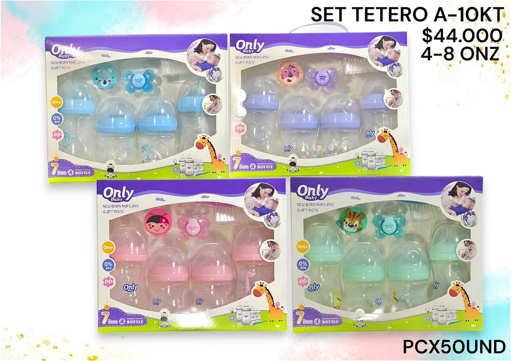 Set Teteros A10Kt *50Und