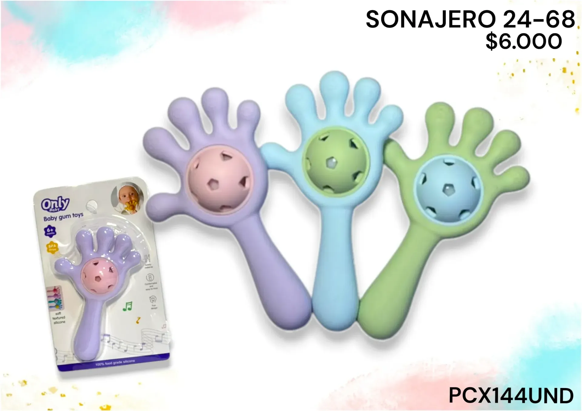 Sonajero 24-68 Pcx144Und