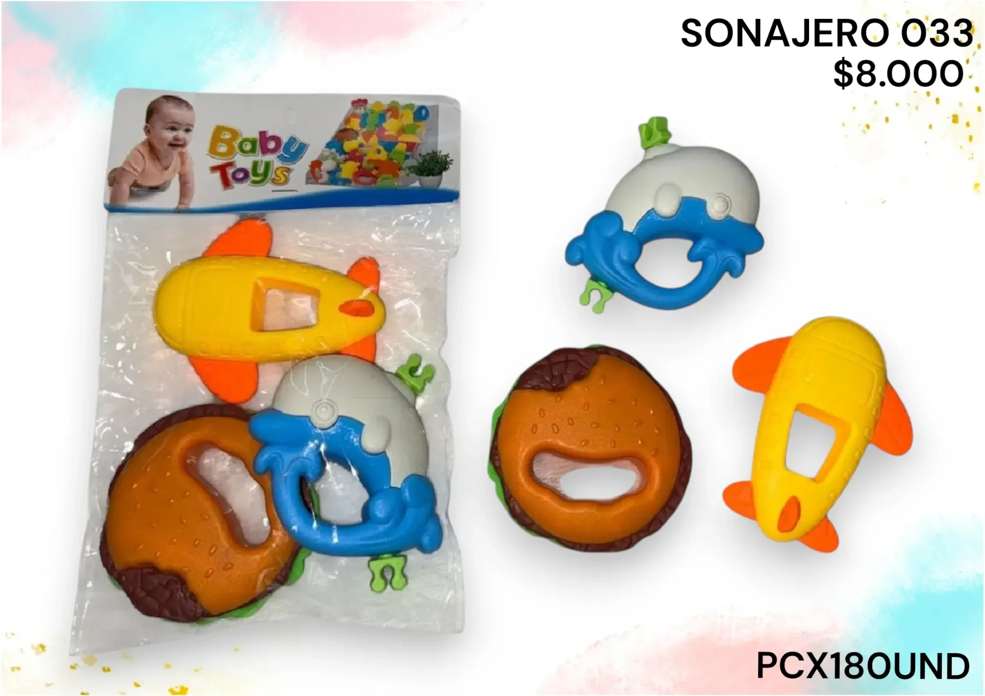 Sonajero 033 *180Und