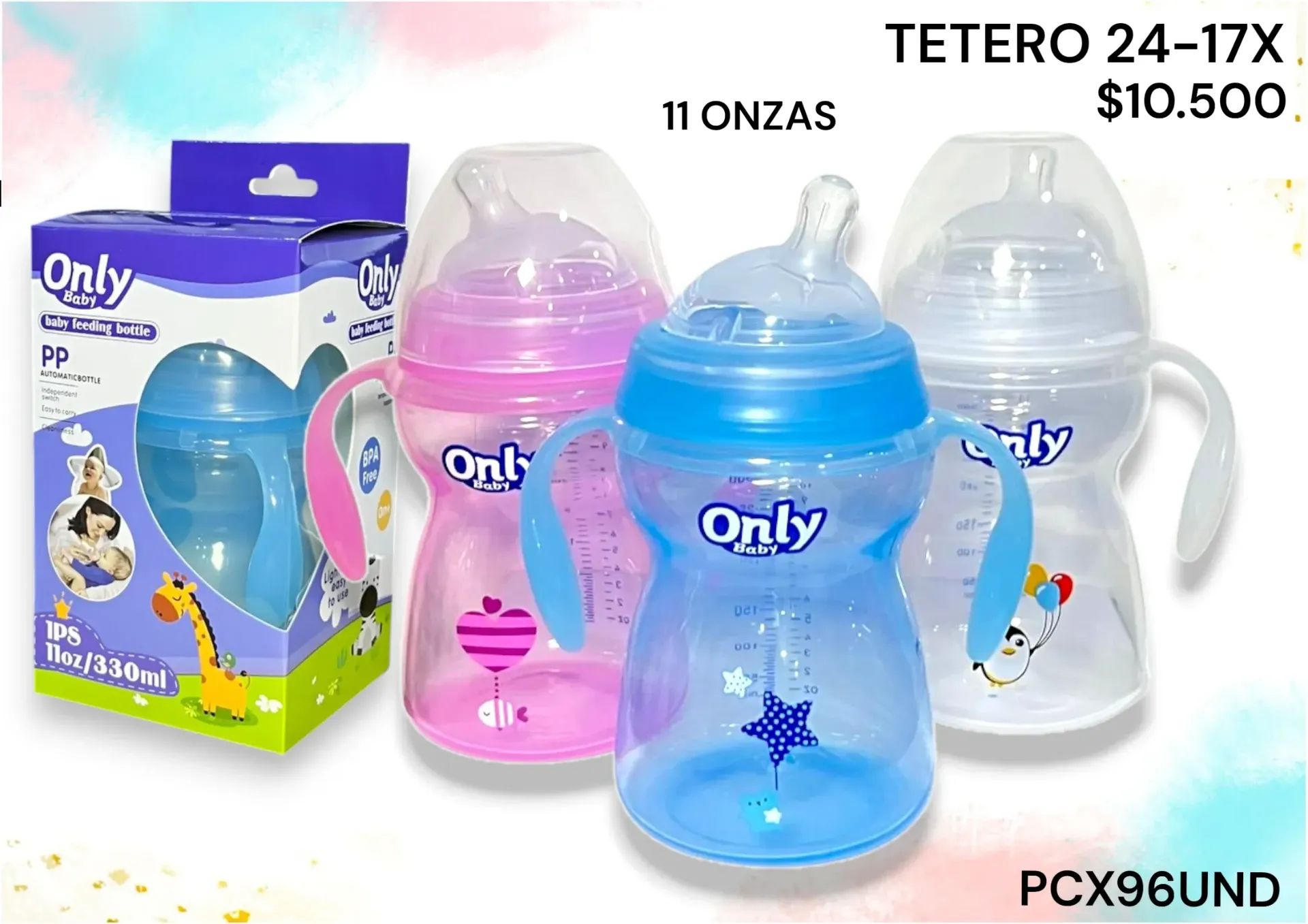 Tetero 24-17X 11Onz Pcx96Und