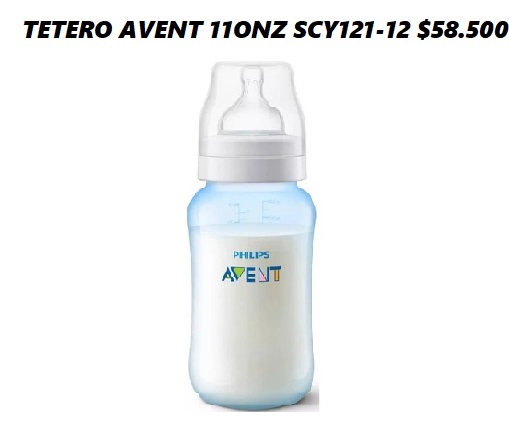 Tetero Avent Anticolico Scy121/12 *6Und