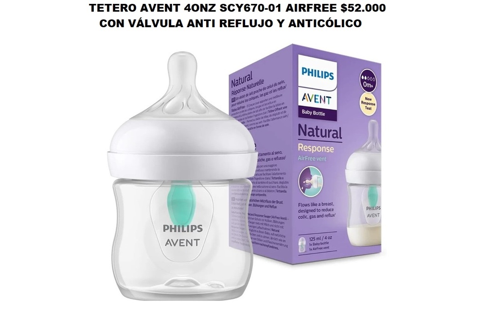 Tetero Avent Scy670-01 Airfree