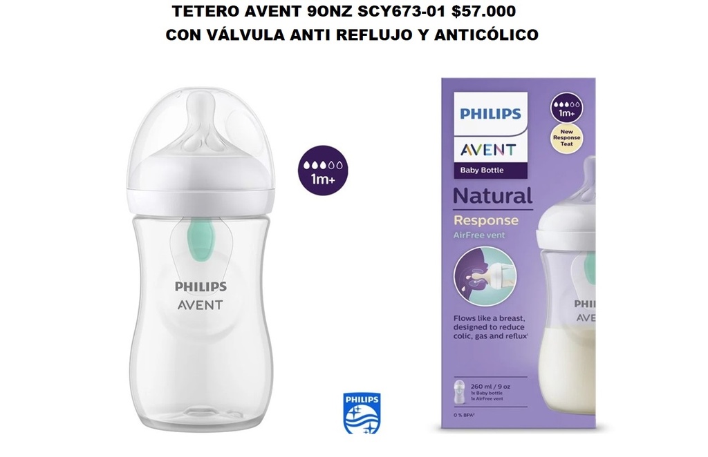 Tetero Avent Scy673-01 Airfree