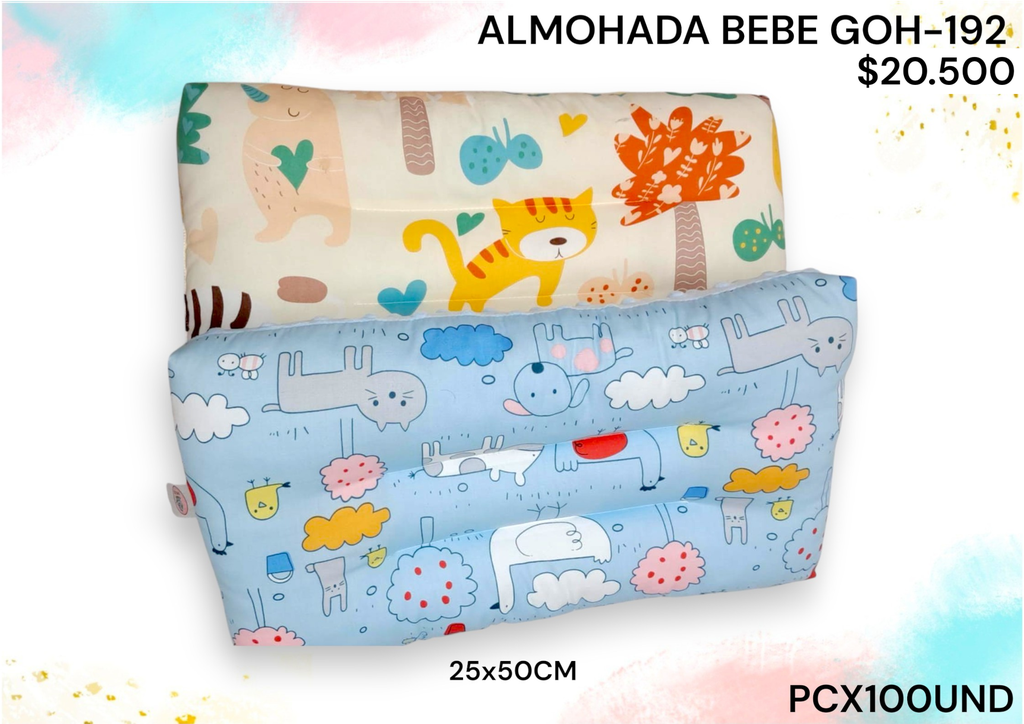 Almohada Bebe Goh192 Pcx100Und