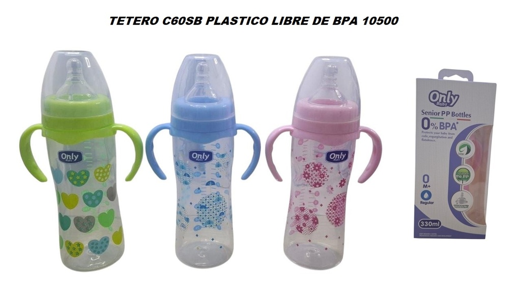 Tetero C60Sb Plastico *96Und