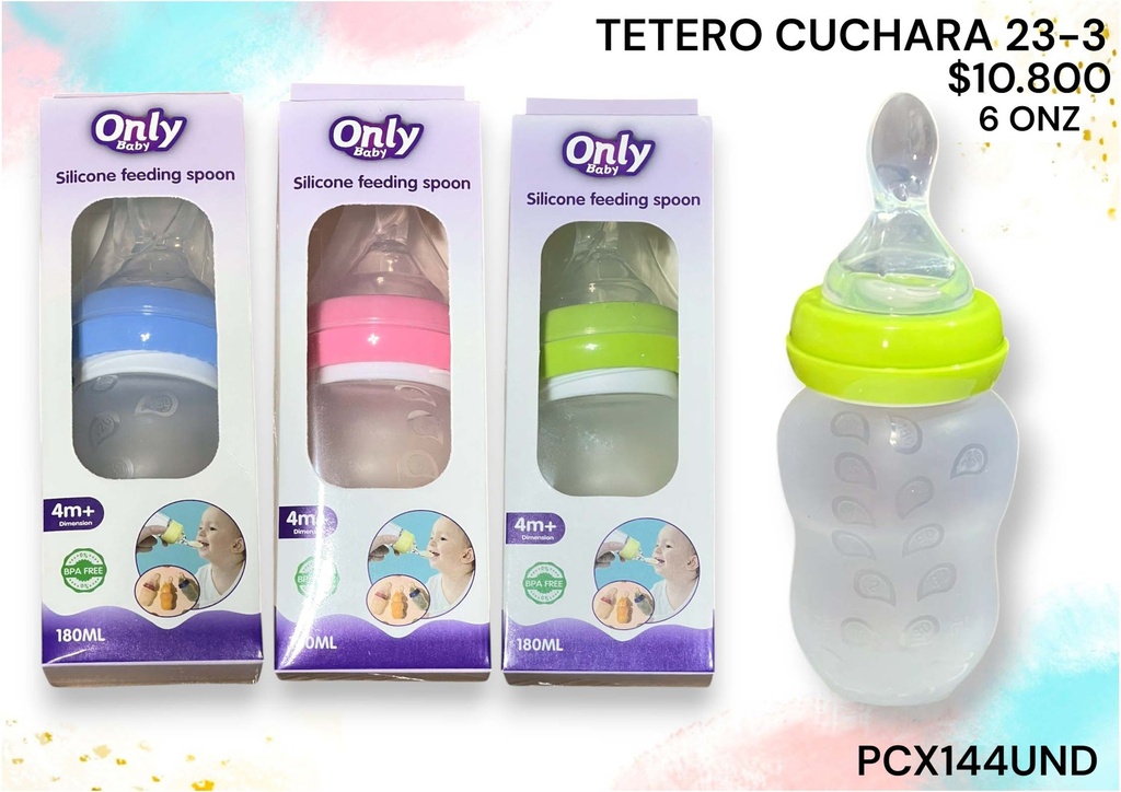 Tetero Cuchara 23-3 *144Und