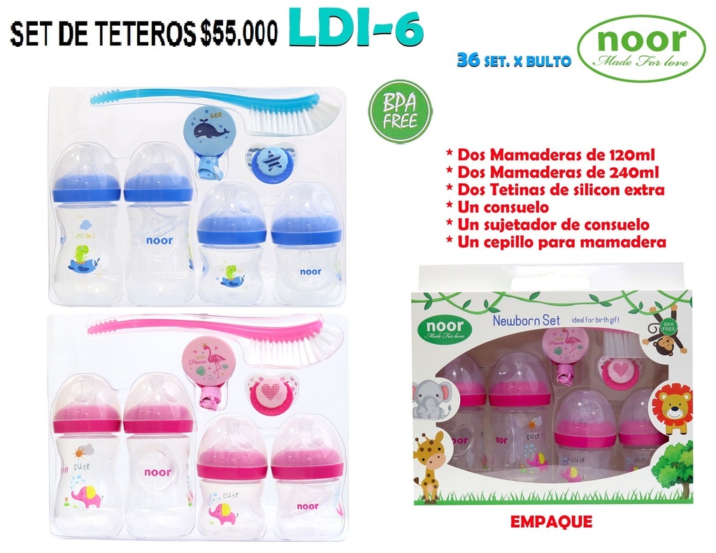Tetero Set Ldi6*
