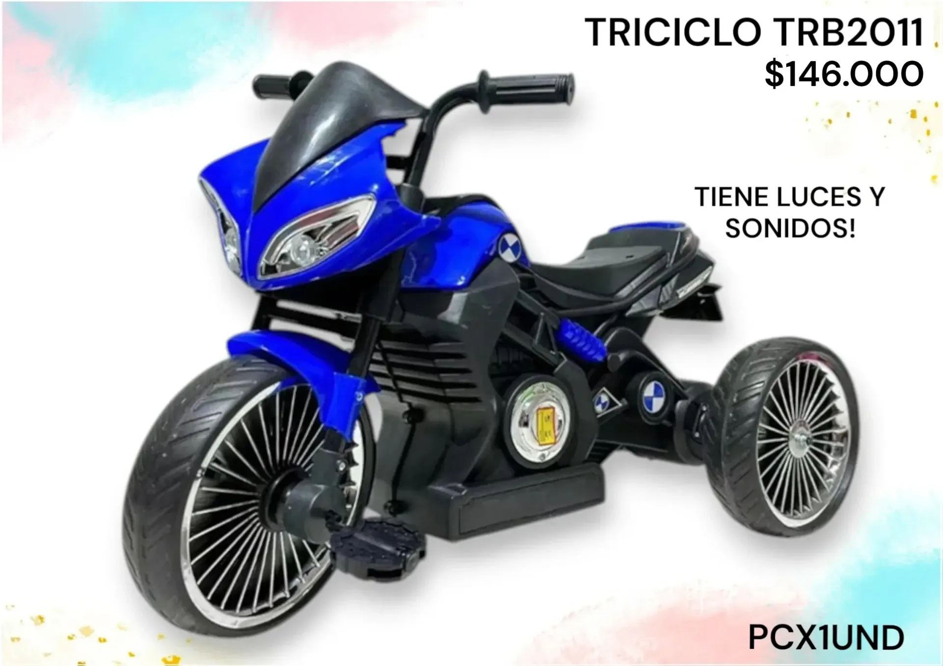 Triciclo Musical Trb2011 Pcx1Und