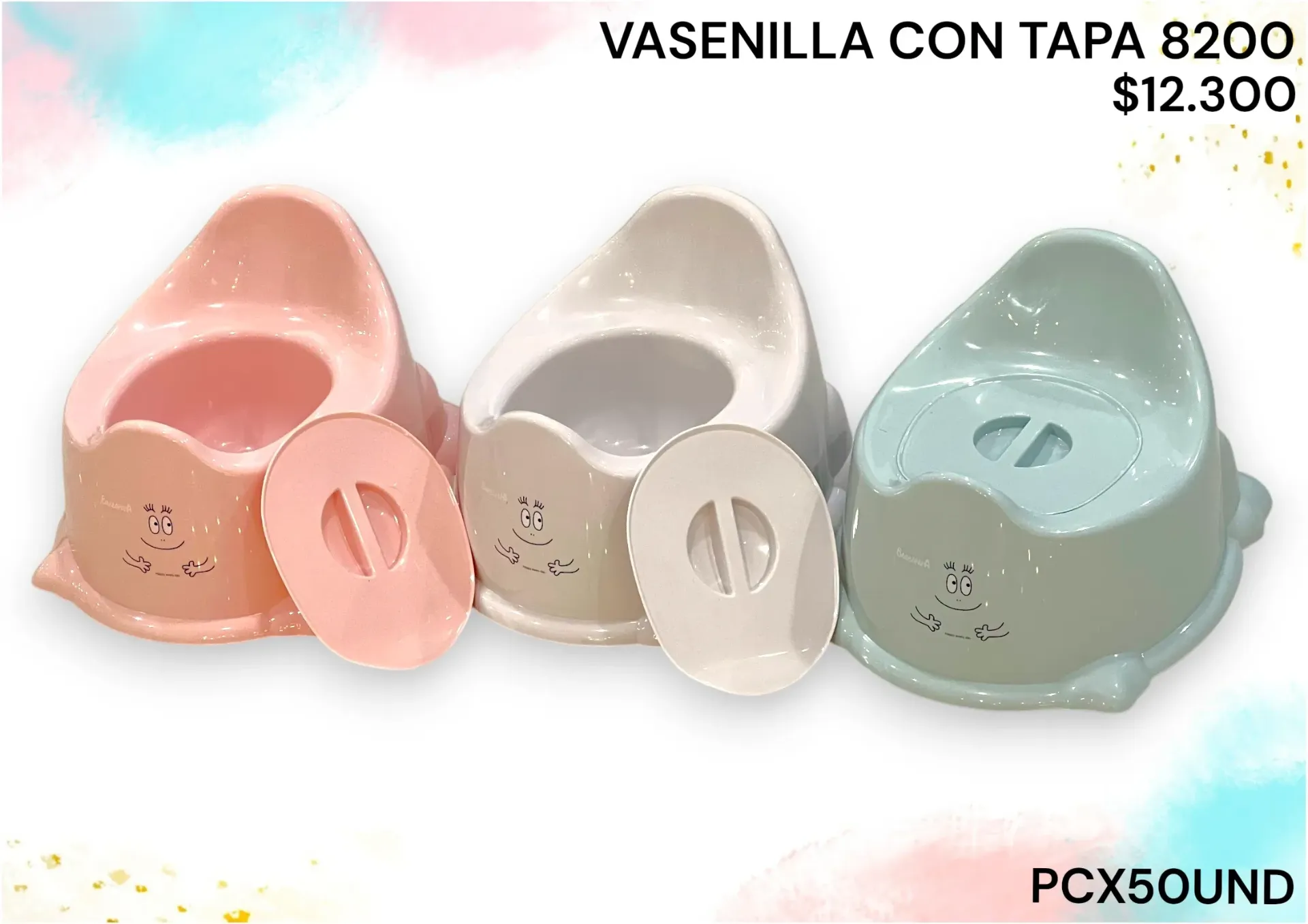 Vasenilla Con Tapa 8200 Pcx50Und