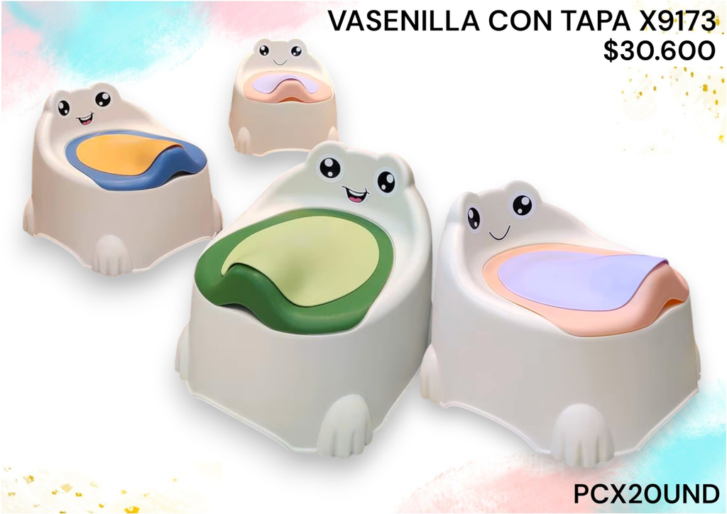 Vasenilla Con Tapa X9173 Pcx20Und