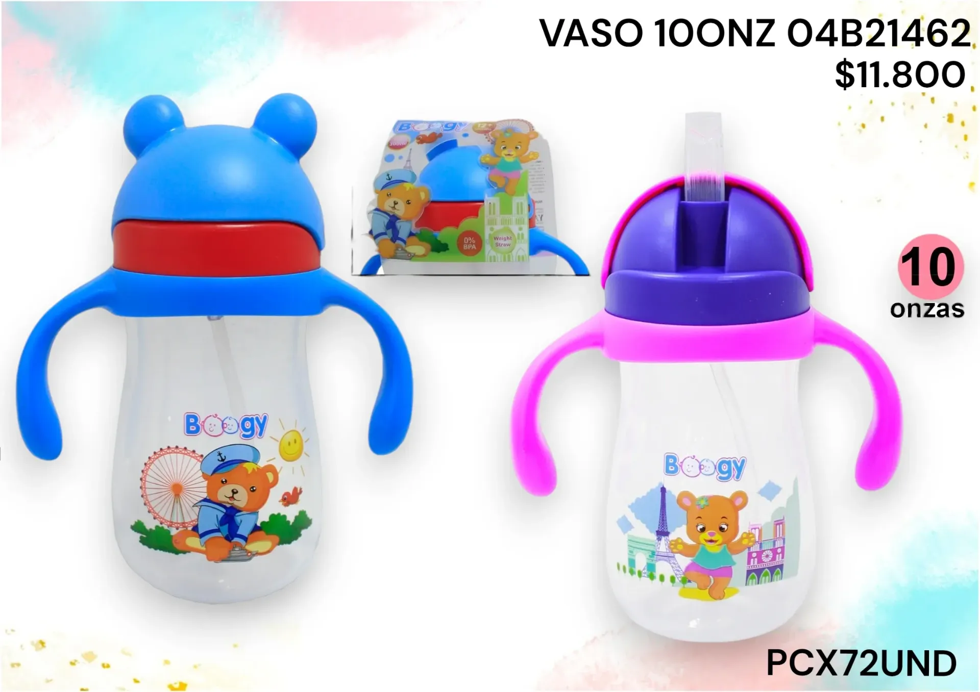 Vaso 04B21462 10Onz Pcx72Und