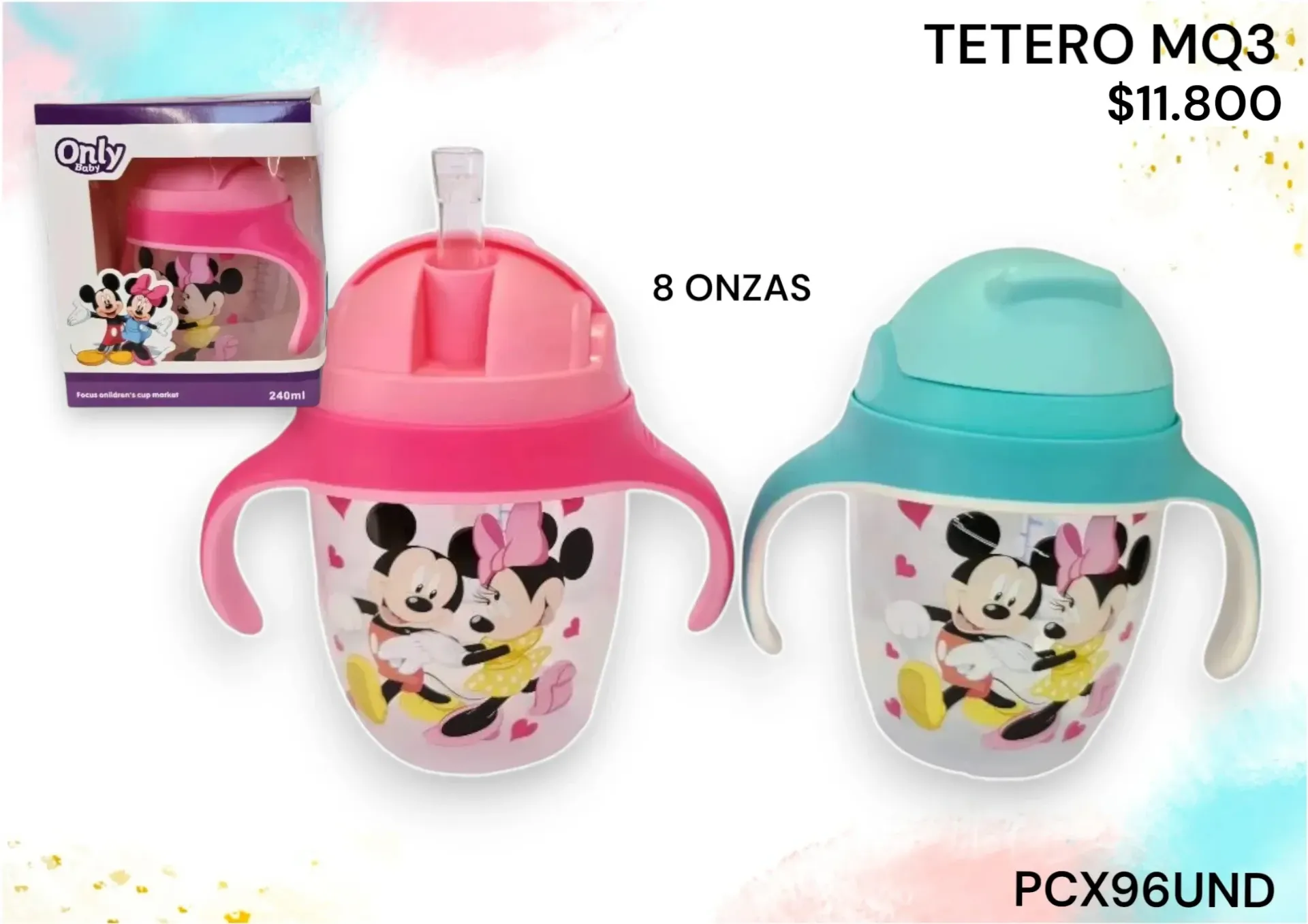 Vaso Mq-3  8 Onz Pcx96Und