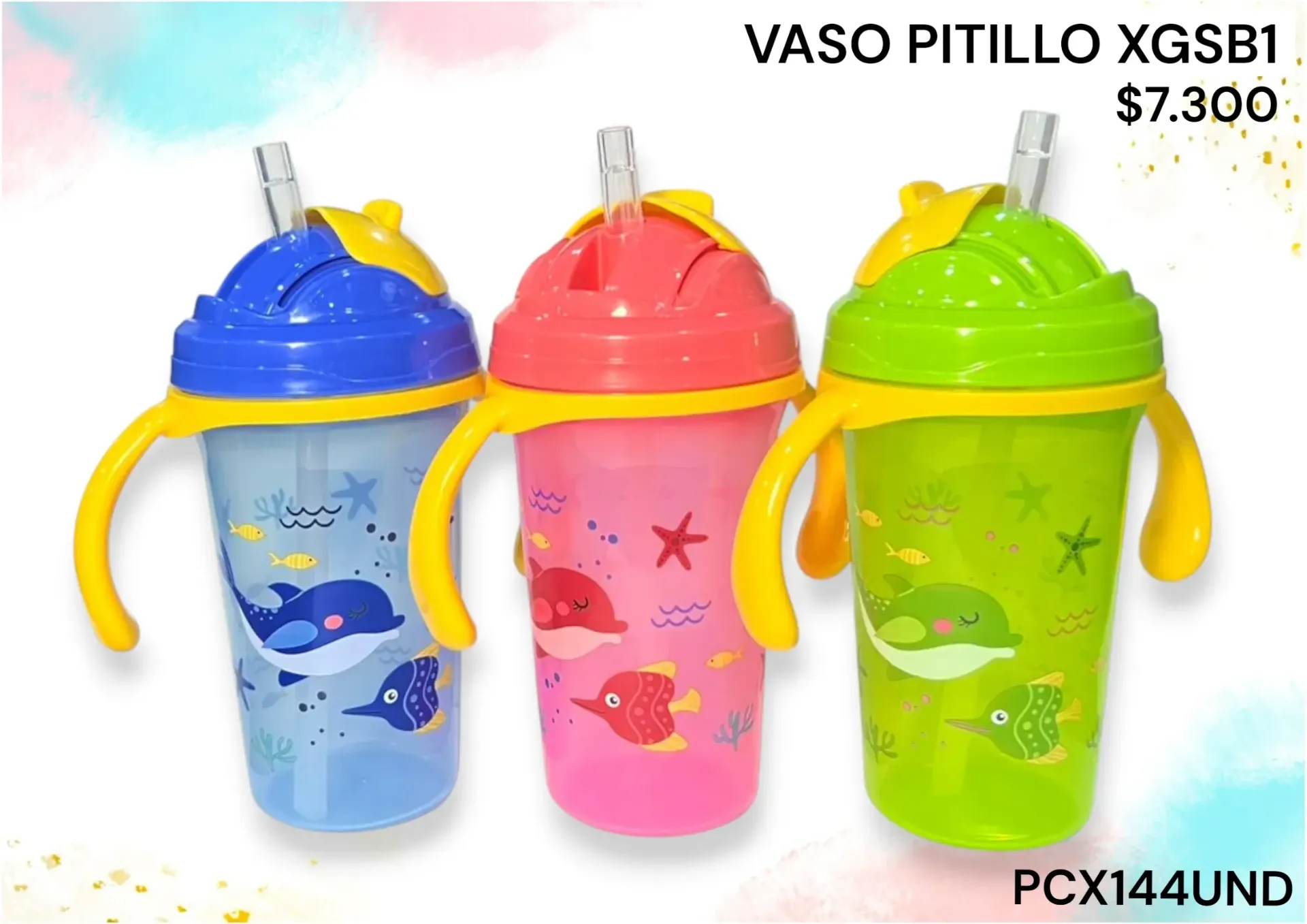 Vaso Pitillo Xgsb1 Pcx144Und
