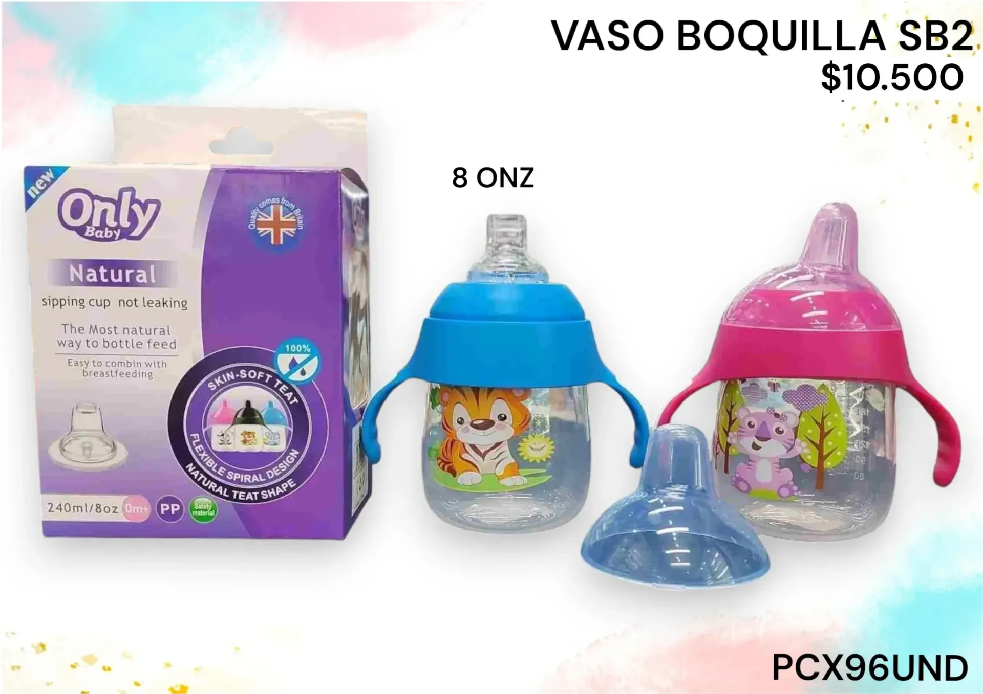 Vaso Sb2 8Onz Pcx96Und