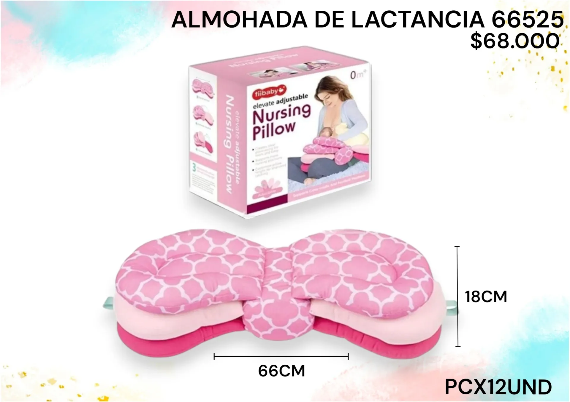 Almohada De Lactancia 66525 *12Und